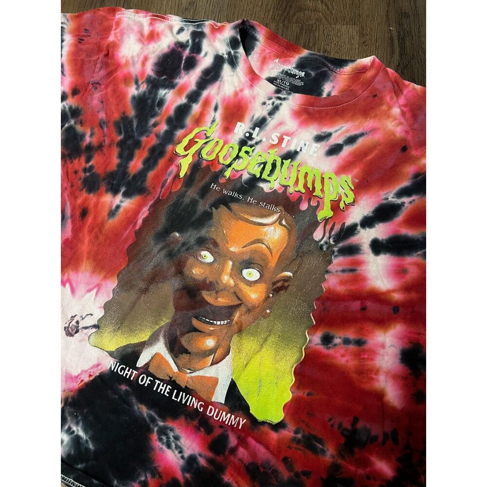 Goosebumps Night Of The Living Tie Dye Mens Size XL